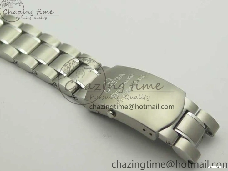 0419 Durable Speedmaster Professional SS OMF Best Edition Black Dial on SS Bracelet Manual Winding Chrono Movement 7995